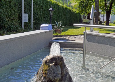 Hotel Flurschütz - Kneipp Wassertretbecken