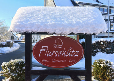 Hotel Flurschütz im Winter